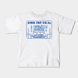 1915 Sing Fat Company, San Francisco Kids T-Shirt